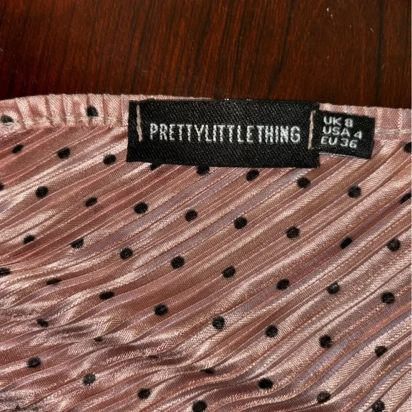 PrettyLittleThing Polka Dot Summer Dress - Picture 3 of 4